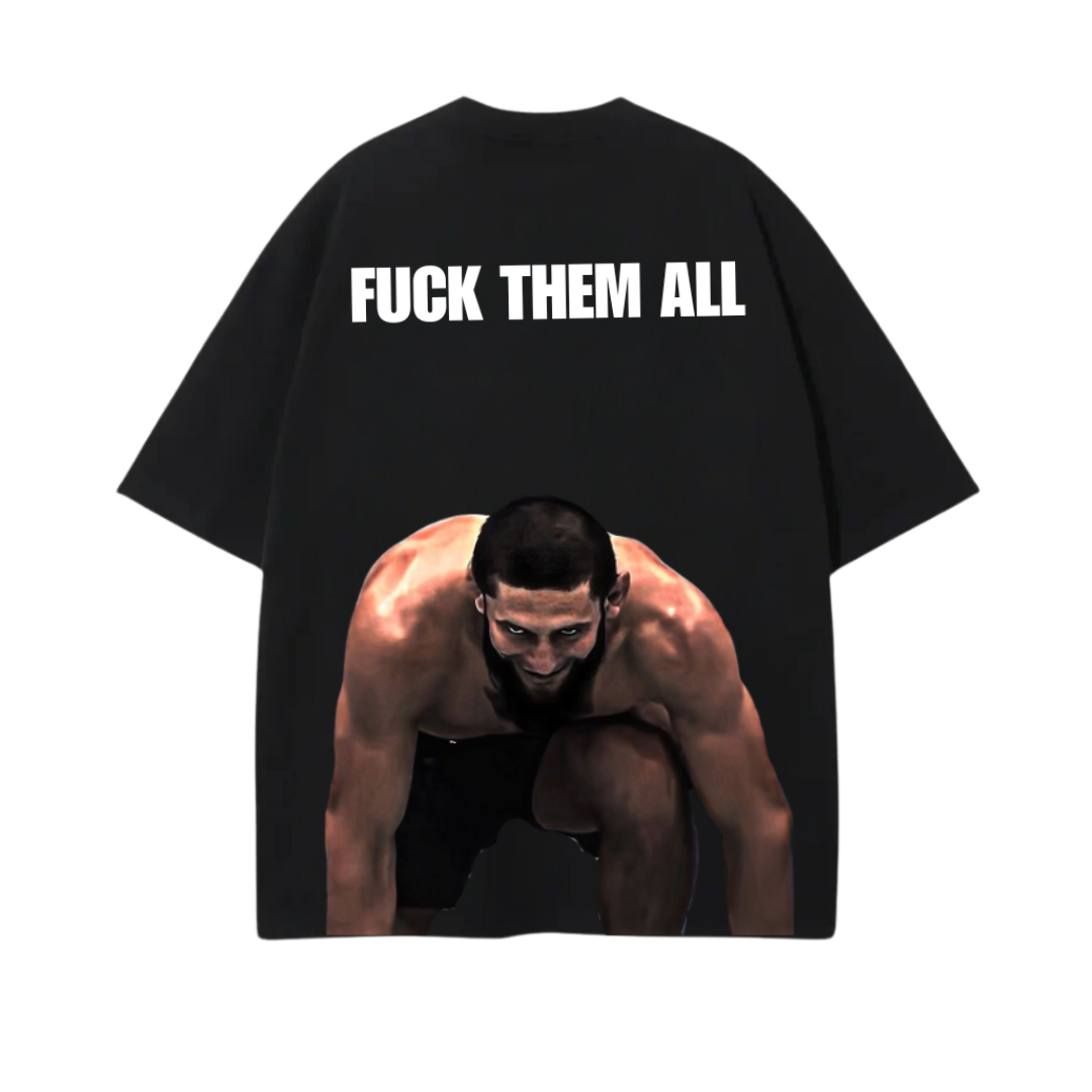 FUCK THEM ALL KHAMZAT PREMIUM TEE