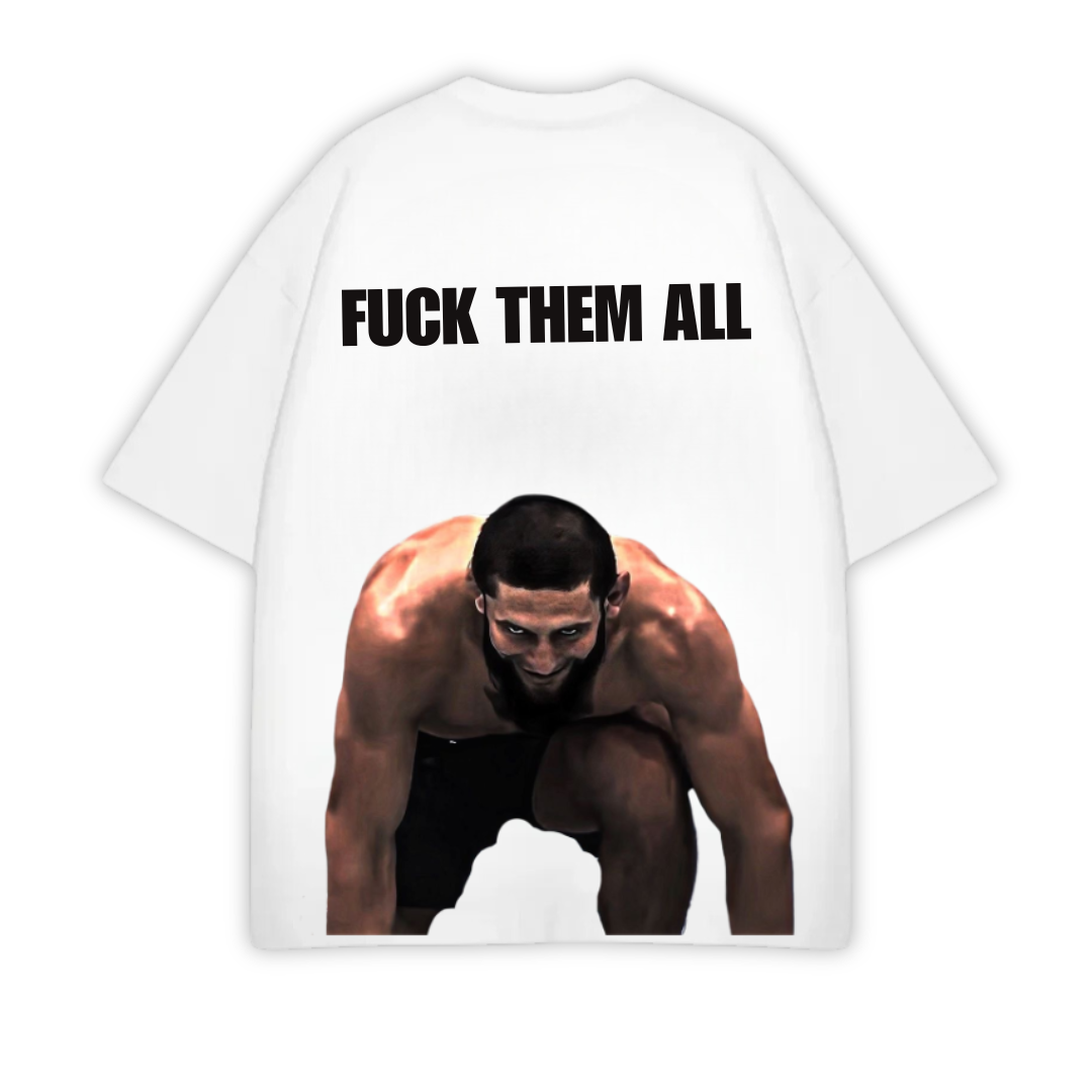 FUCK THEM ALL KHAMZAT PREMIUM TEE